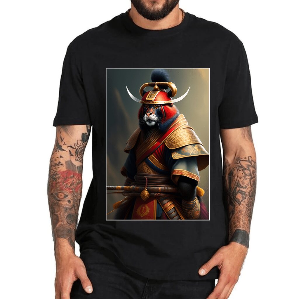 T-shirt Tigre Samurai