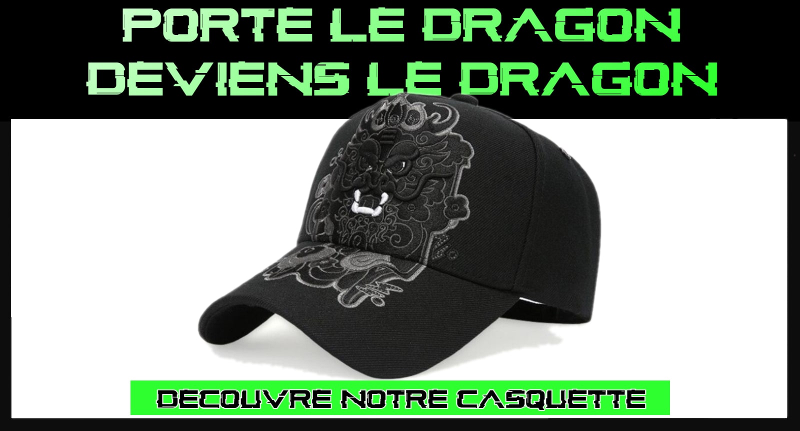 Casquette Dragon Homme