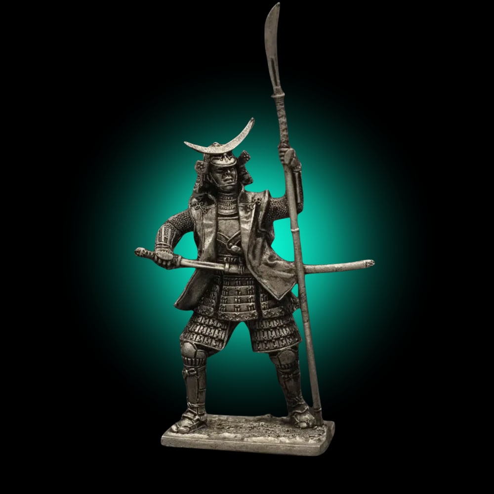 Figurine Métallique Samurai Japonais Date Masamune.