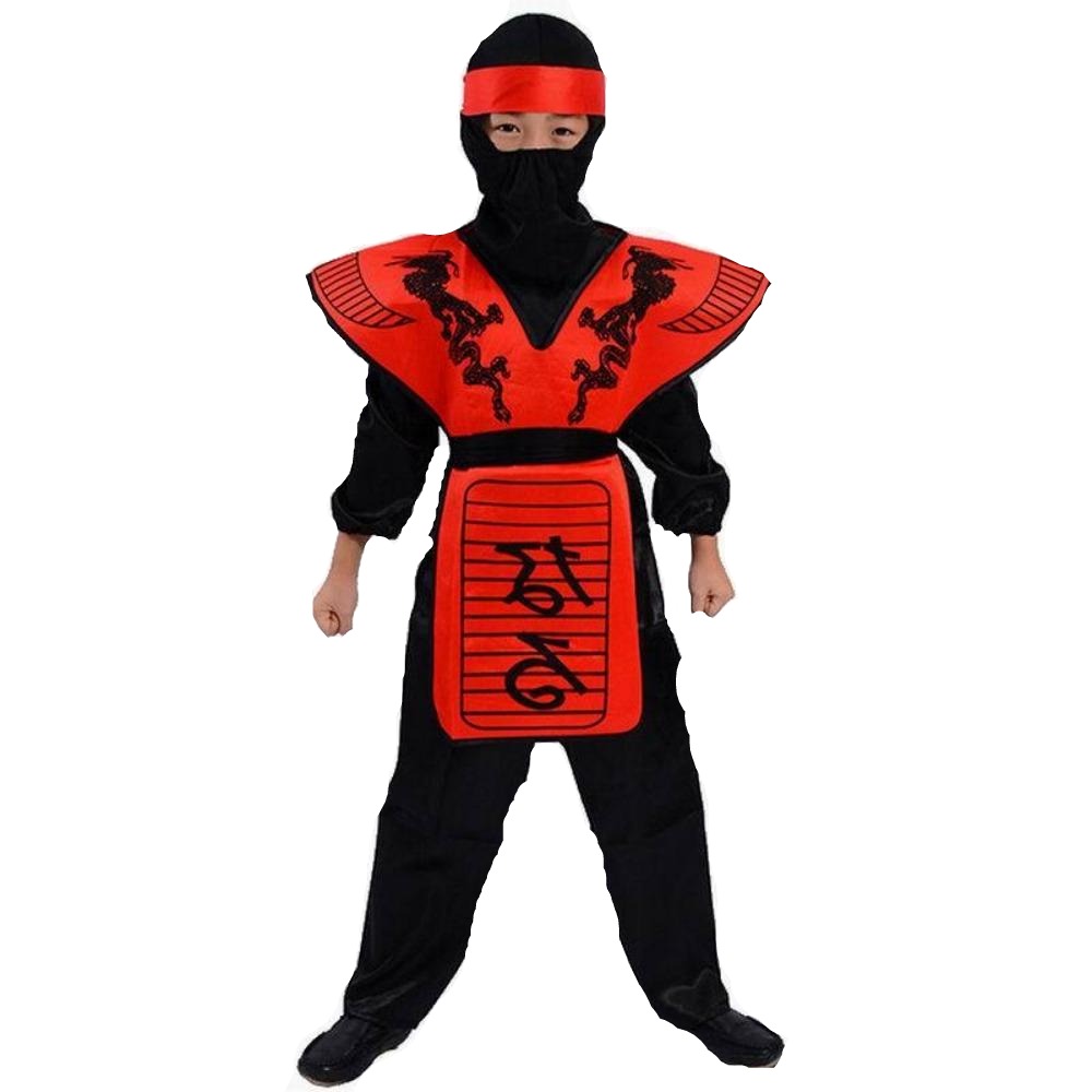 Déguisement Ninja Rouge et Noir