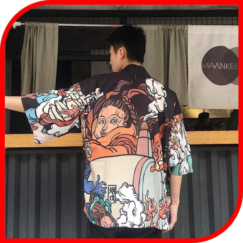 Kimono Homme Manga