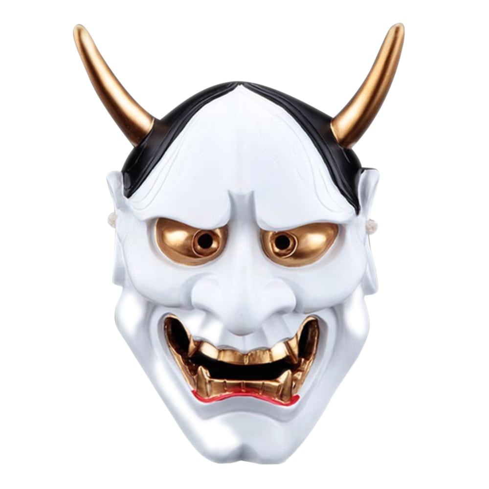 Masque Samourai Démon Blanc