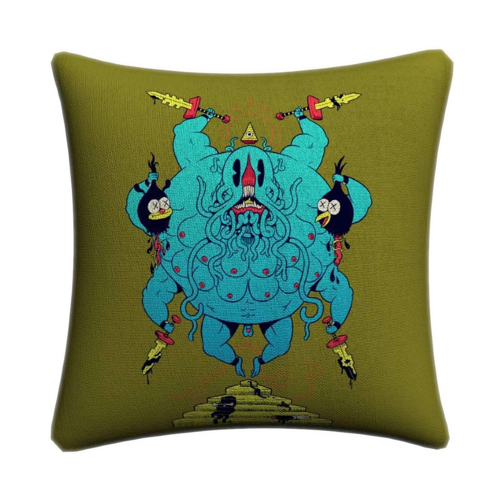 Housse De Coussin Octopus Art