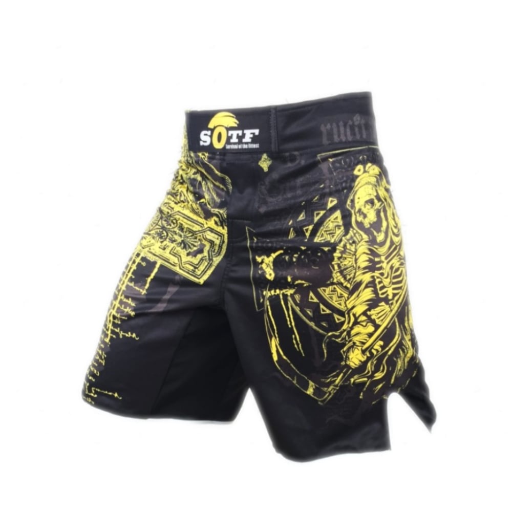 SHORT MMA SQUELETTE FAUCHEUSE