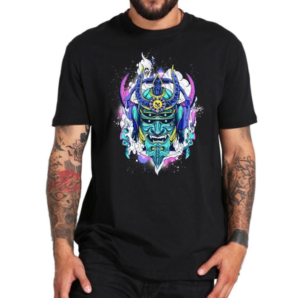 T-shirt Samourai Japonais Hannya Oni