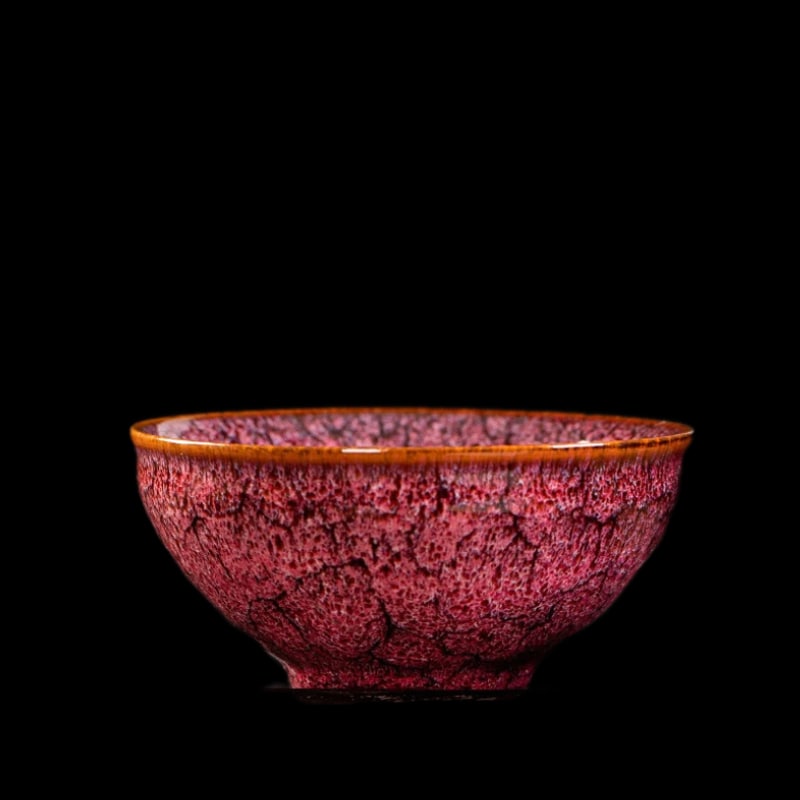 Tasse de Thé Japonaises en Céramique - Rouge