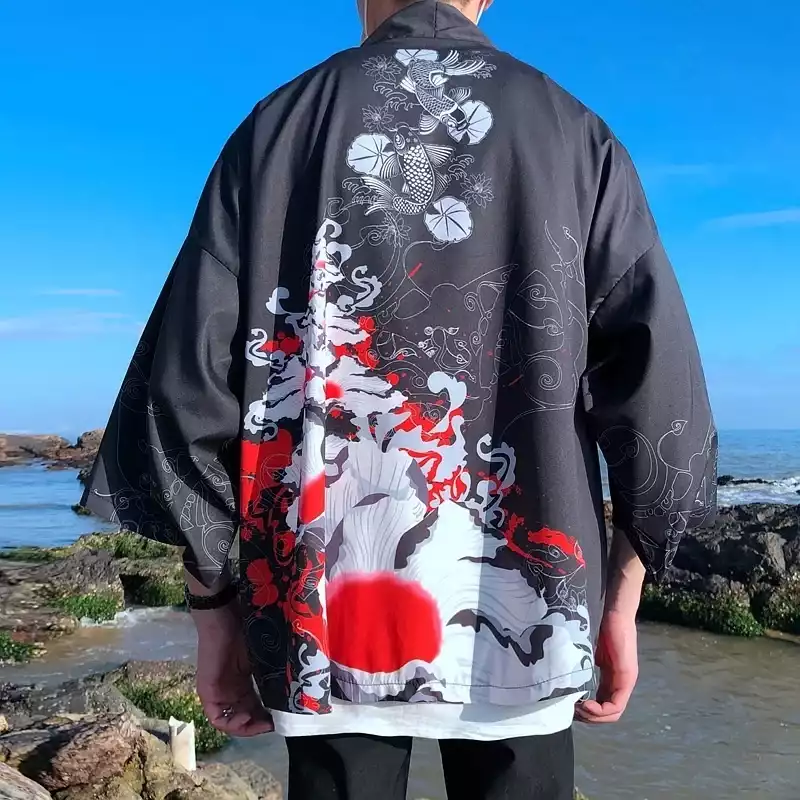 Veste Kimono Esprit Haori