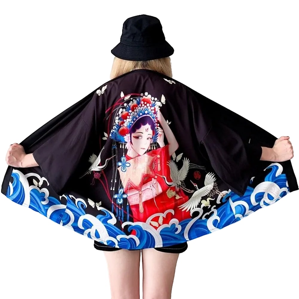 Veste Kimono Kanagawa