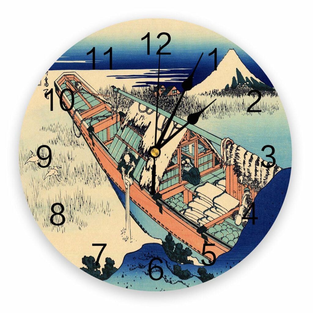 Horloge Murale Japonaise Japon Ancien