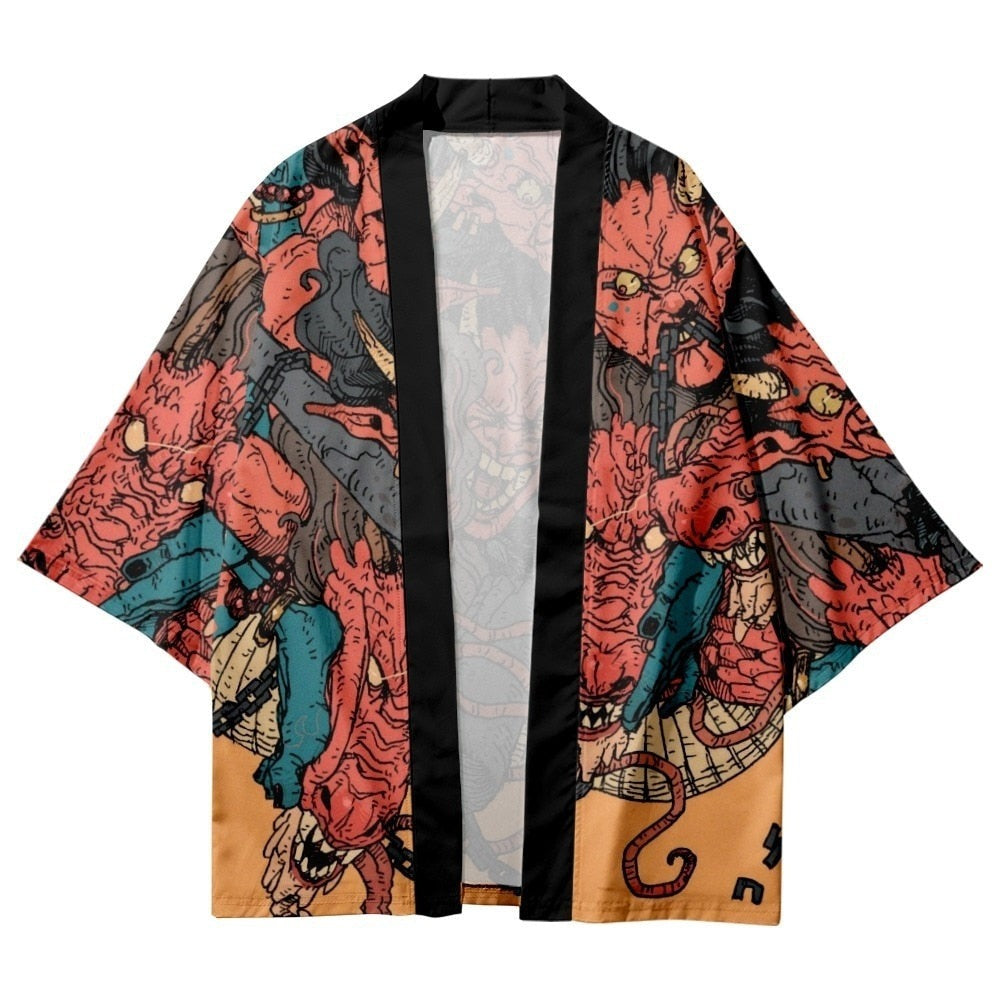 Kimono Japonais Démon