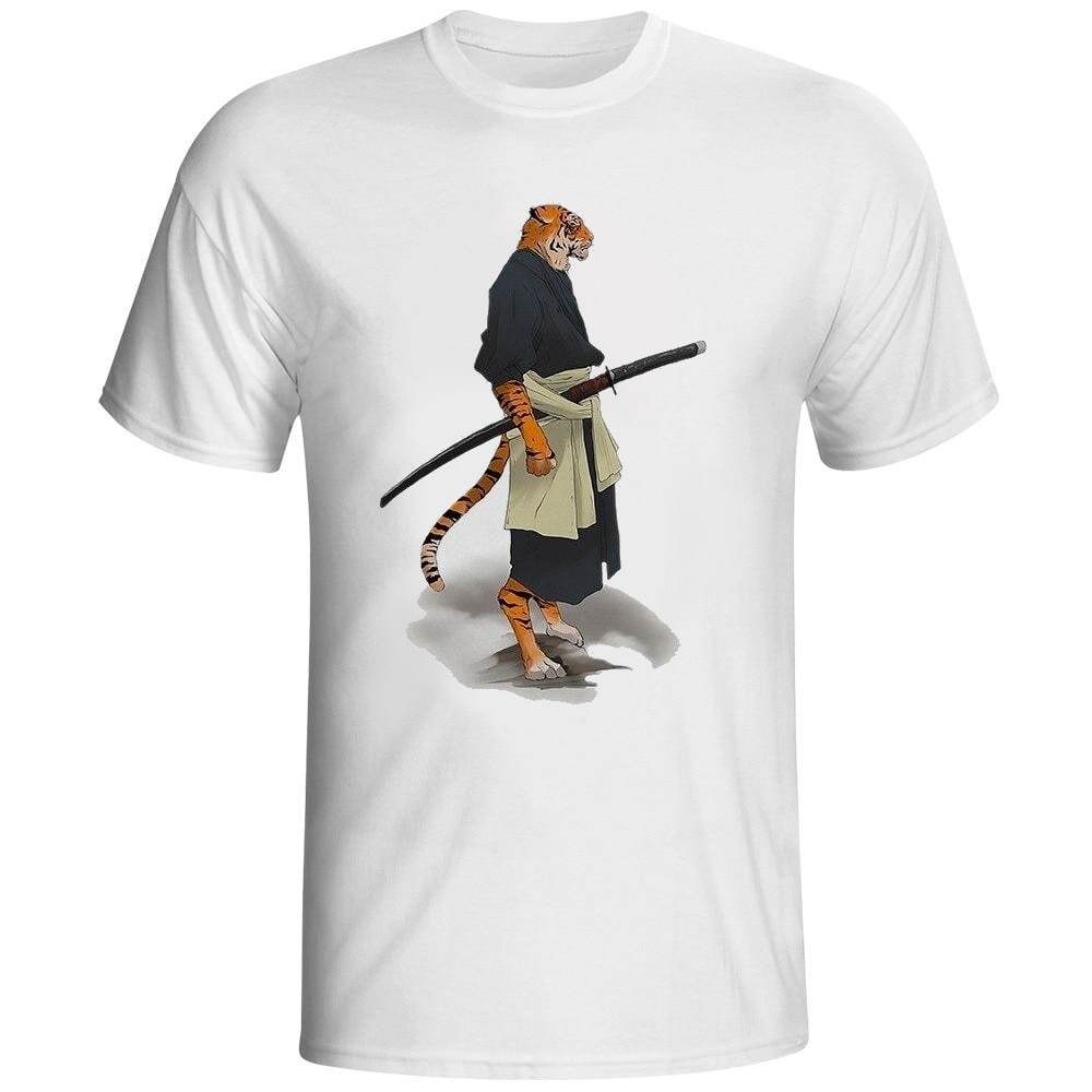 T-shirt Samourai Maitre Tigre Samurai