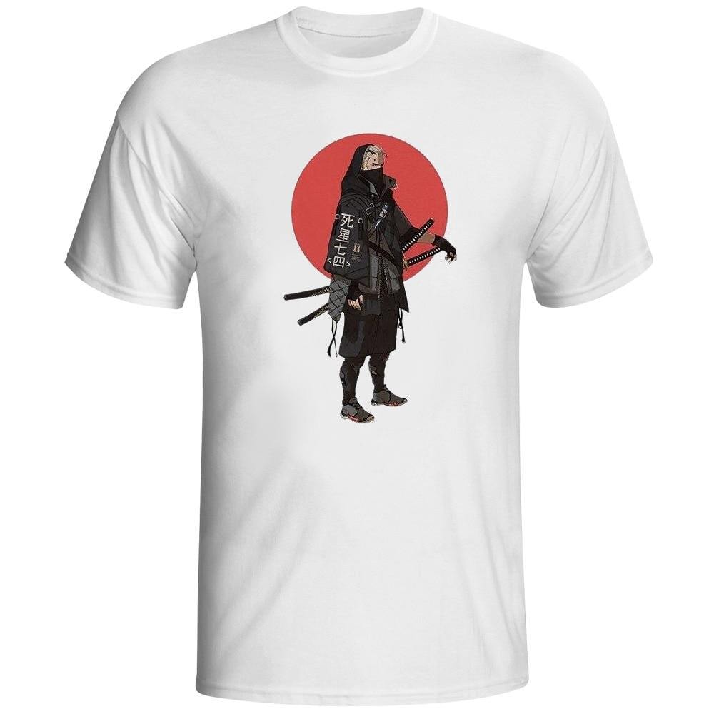 T-shirt Samourai Japonais Street Wear